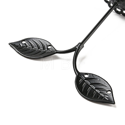 3 Sizes Bean Sprout Leaves Iron Earring Displays EDIS-E013-01A-1