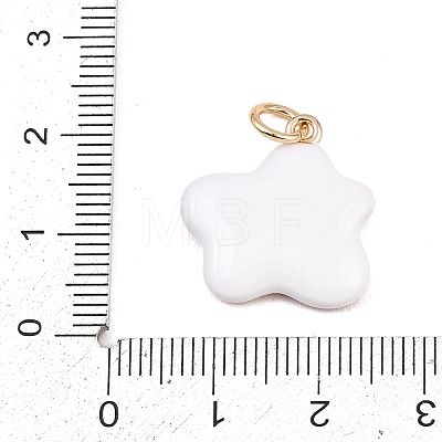 Brass Enamel Pendants LS-ENAM-I087-03F-1