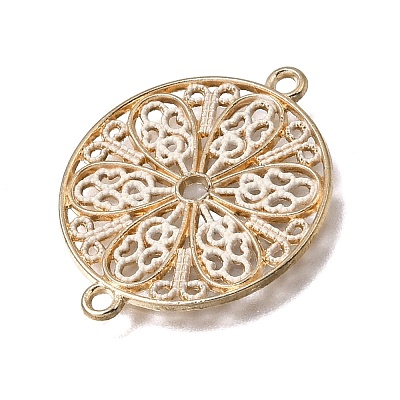 Alloy Enamel Hollow Connector Charms FIND-C097-09B-G-1