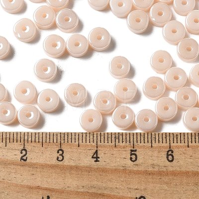 Opaque Colours Luster Glass Seed Beads SEED-E001-P3x6mm-A07-1