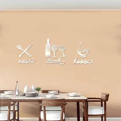 Acrylic Wall Stickers DIY-WH0249-008-1