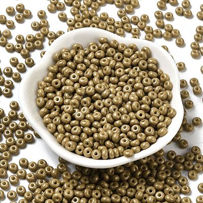Baking Paint Glass Seed Beads X1-SEED-B001-02A-18-1