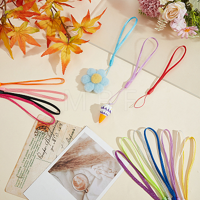 104Pcs 13 Colors Nylon Mobile Straps HJEW-SC0003-15-1