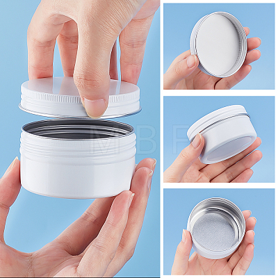 Round Aluminium Tin Cans LS-CON-WH0079-13A-1