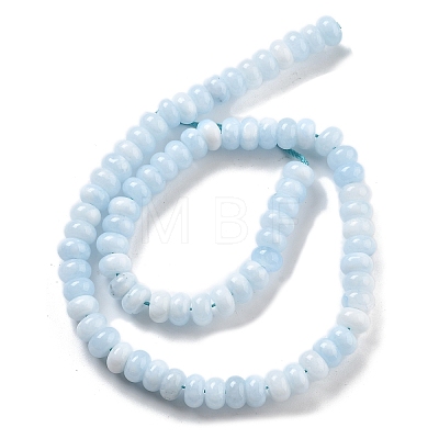 Natural White Jade Beads Strands G-E507-01J-1