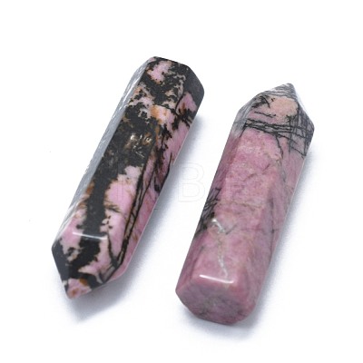 Natural Rhodonite Pointed Beads G-G795-02-19-1
