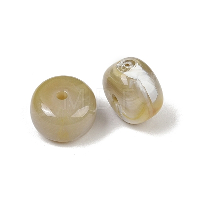 Opaque Acrylic Beads X-MACR-C037-03A-1