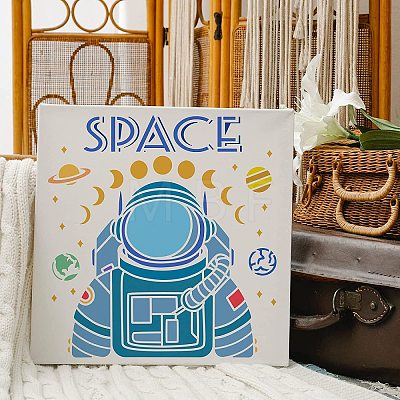 Plastic Reusable Drawing Painting Stencils Templates DIY-WH0172-400-1
