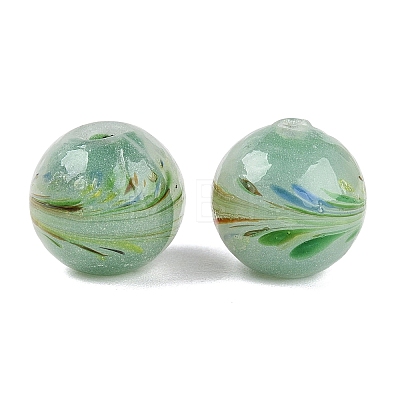 Handmade Lampwork Beads LAMP-T023-02B-07-1