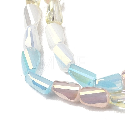 Electroplate Glass Beads EGLA-D300-01A-06-1