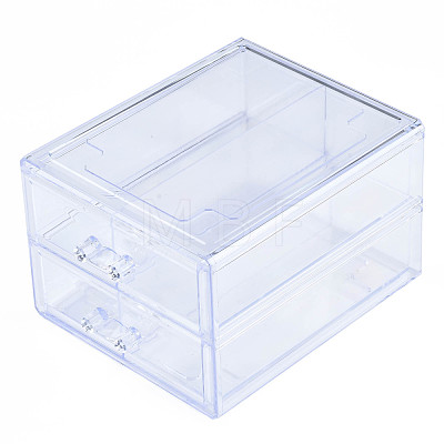 Double Layer Polystyrene Plastic Bead Storage Containers CON-N011-044-1