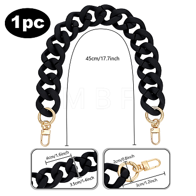1Pc Acrylic Handbag Chain Straps PURS-PH0001-40-1