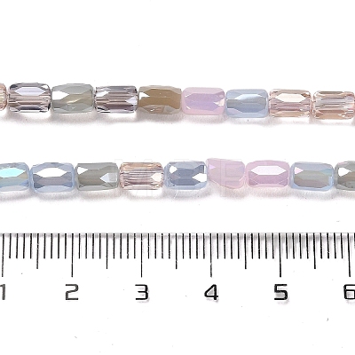 Electroplate Glass Beads Strands EGLA-D030-08A-1