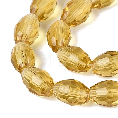 Transparent Glass Beads Strands GLAA-N071-01A-A08-1