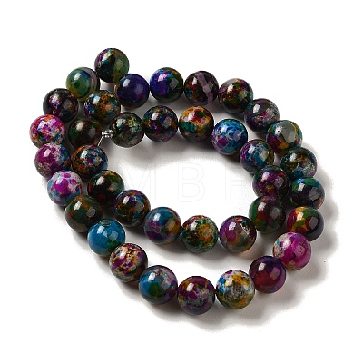 Natural Agate Beads Strands G-P516-A01-A10-1
