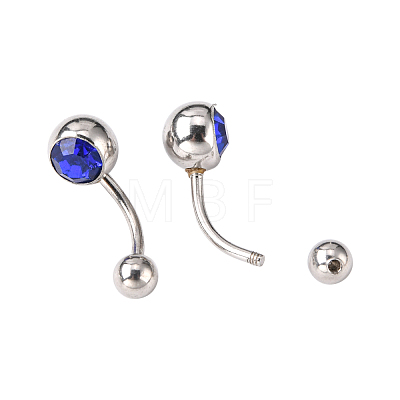 304 Stainless Steel Belly Rings EJEW-I053-02B-1