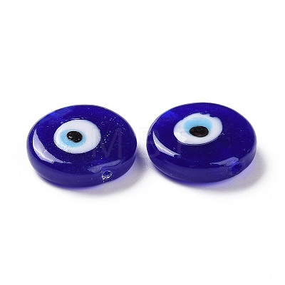 Handmade Evil Eye Lampwork Beads X-LAMP-E026-01C-1