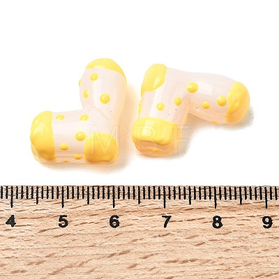 Handmade Glass Enamel Beads GLAA-K070-04F-1