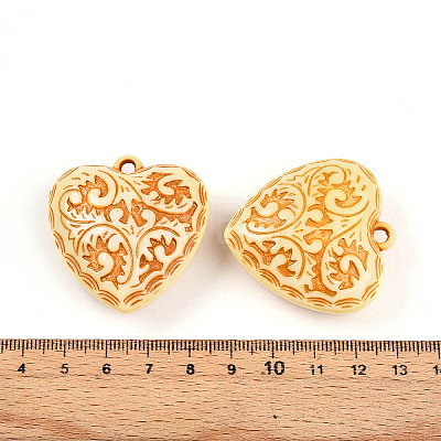 Opaque Acrylic Pendants SACR-T017-15D-1
