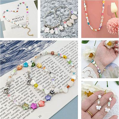 100Pcs Opaque Glass Beads GLAA-CJ0002-01-1