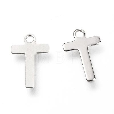 Non-Tarnish 201 Stainless Steel Charms X-STAS-C021-06P-T-1