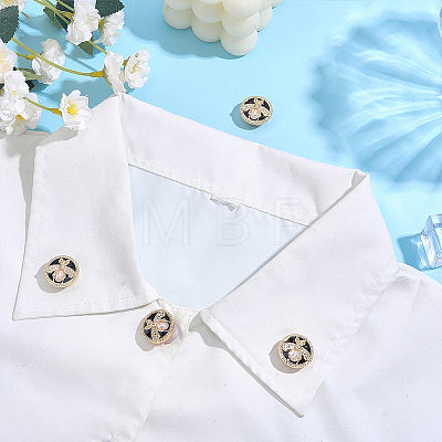 Alloy Enamel Cufflink BUTT-WH0024-072-1