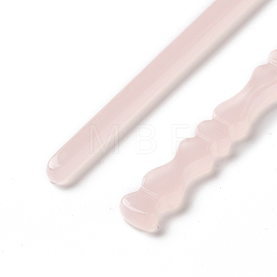 Opaque Acrylic Hair Sticks OHAR-C011-03J-1