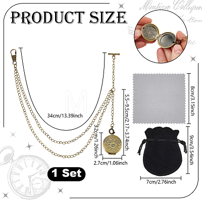Brass Empty Bead Cage Pendant Decorations HJEW-PH02538-1