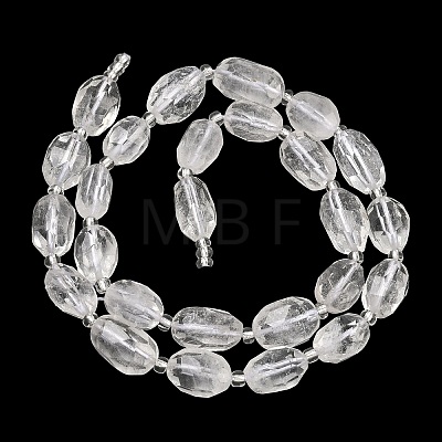 Natural Quartz Crystal Beads Strands G-L642-K01-01-1