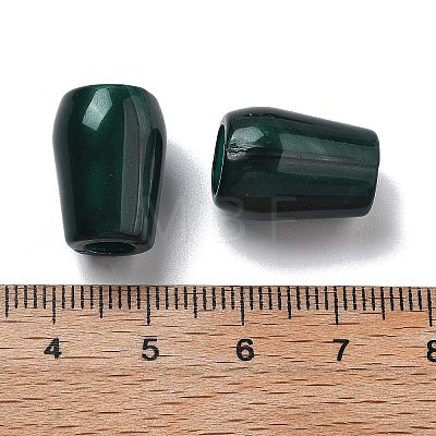 Two Tone Acrylic Beads OACR-S042-03E-1