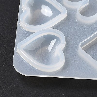 DIY Bohemian Style Pendant & Cabochon Silicone Molds X-DIY-A039-04-1