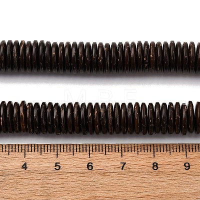 Natural Coconut Bead Strands BSHE-P021-23-10mm-1