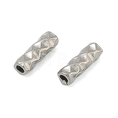 304 Stainless Steel Tube Beads STAS-Z192-07P-02-1