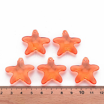 Transparent Acrylic Beads TACR-S154-58B-921-1