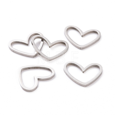 Non-Tarnish 201 Stainless Steel Linking Rings LS-STAS-R111-LA105-01-1