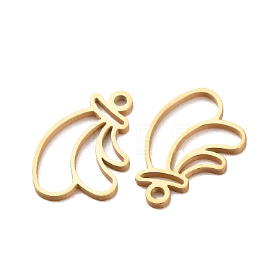304 Stainless Steel Charms STAS-F367-18G-1