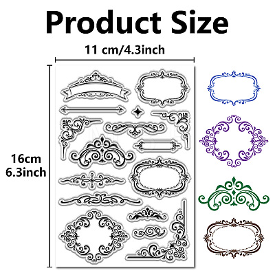 Custom PVC Plastic Clear Stamps DIY-WH0439-0351-1