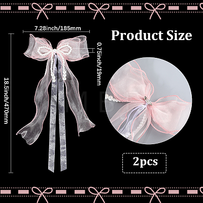 Bowknot Lace Brooches for Clothes JEWB-WH20014-06E-1