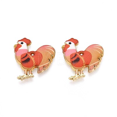 Printed Alloy Pendants LS-ENAM-CJC0020-47D-1