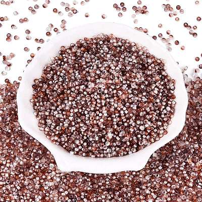 Picasso Glass Seed Beads SEED-Q041-02M-1