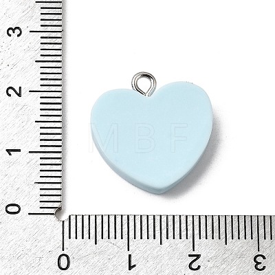 Opaque Resin Pendants RESI-C079-04A-1