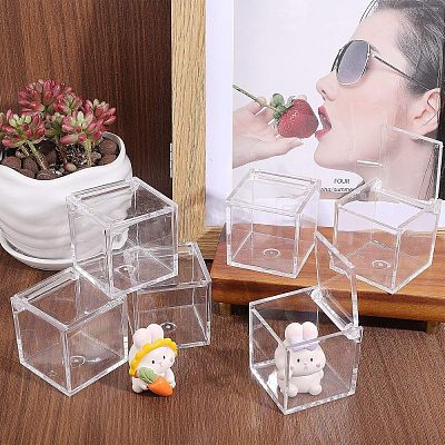 Transparent Plastic Gift Boxes CON-WH0003-14-1