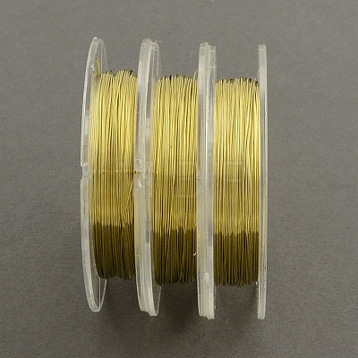 Round Copper Wire for Jewelry Making CWIR-R003-0.3mm-01-1