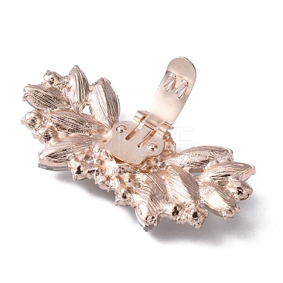 Alloy Rhinestone Shoe Decorations AJEW-WH0020-58RG-1