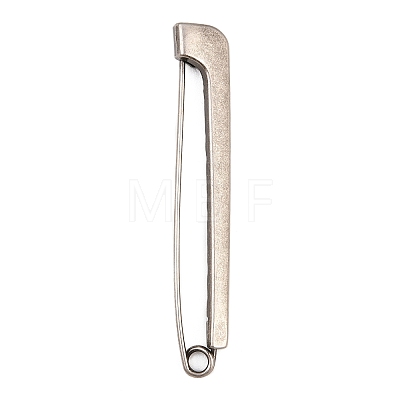 Alloy Extra Large Safety Pin Brooches JEWB-Z051-01P-03-1