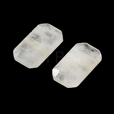 Natural Quartz Crystal Cabochons G-C057-04A-12-1