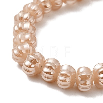 Pearl Luster Plated Electroplate Glass Beads GLAA-G106-02A-PL02-1