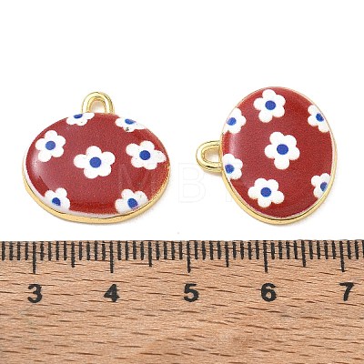 Printed Brass Pendants KK-CBAF9BC-17G-1