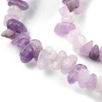 Natural Lilac Jade Beads Strands G-G0003-B07-1