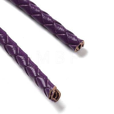 Braided Leather Cord VL3mm-27-1